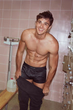 Le boxer en soie