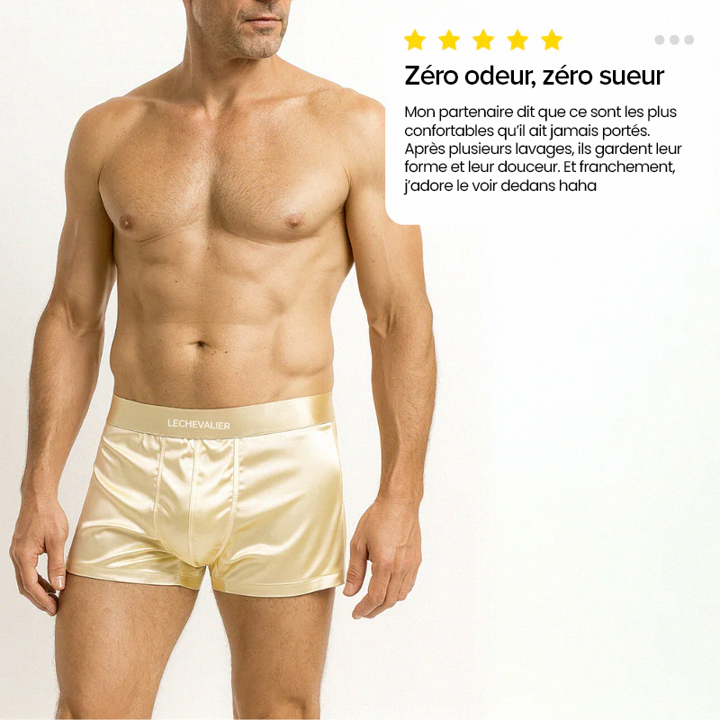 Le boxer en soie