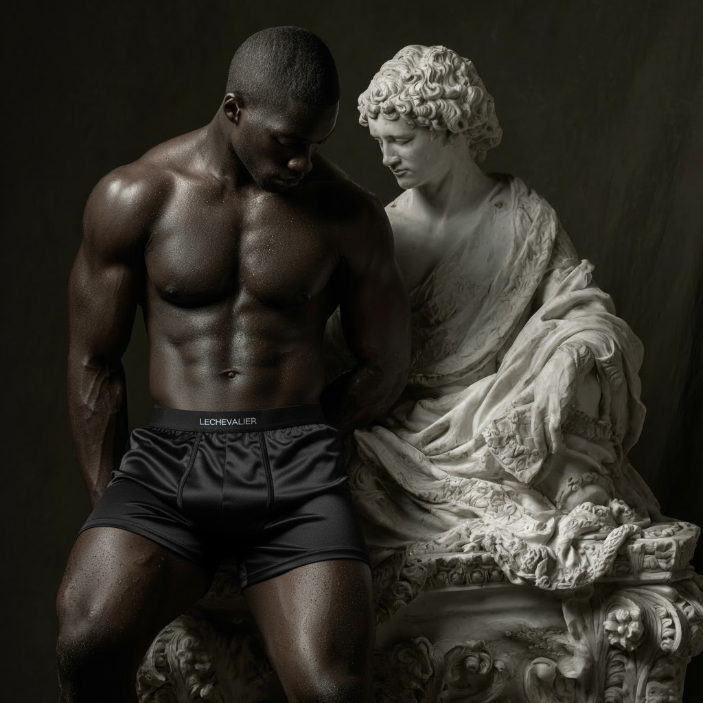 Le boxer en soie